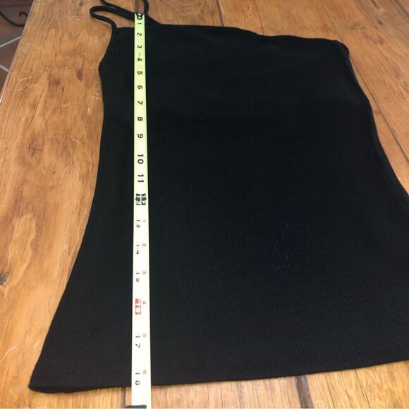 Enza Costa Silk Rib Asymmetrical Strappy Tank - Picture 13 of 13